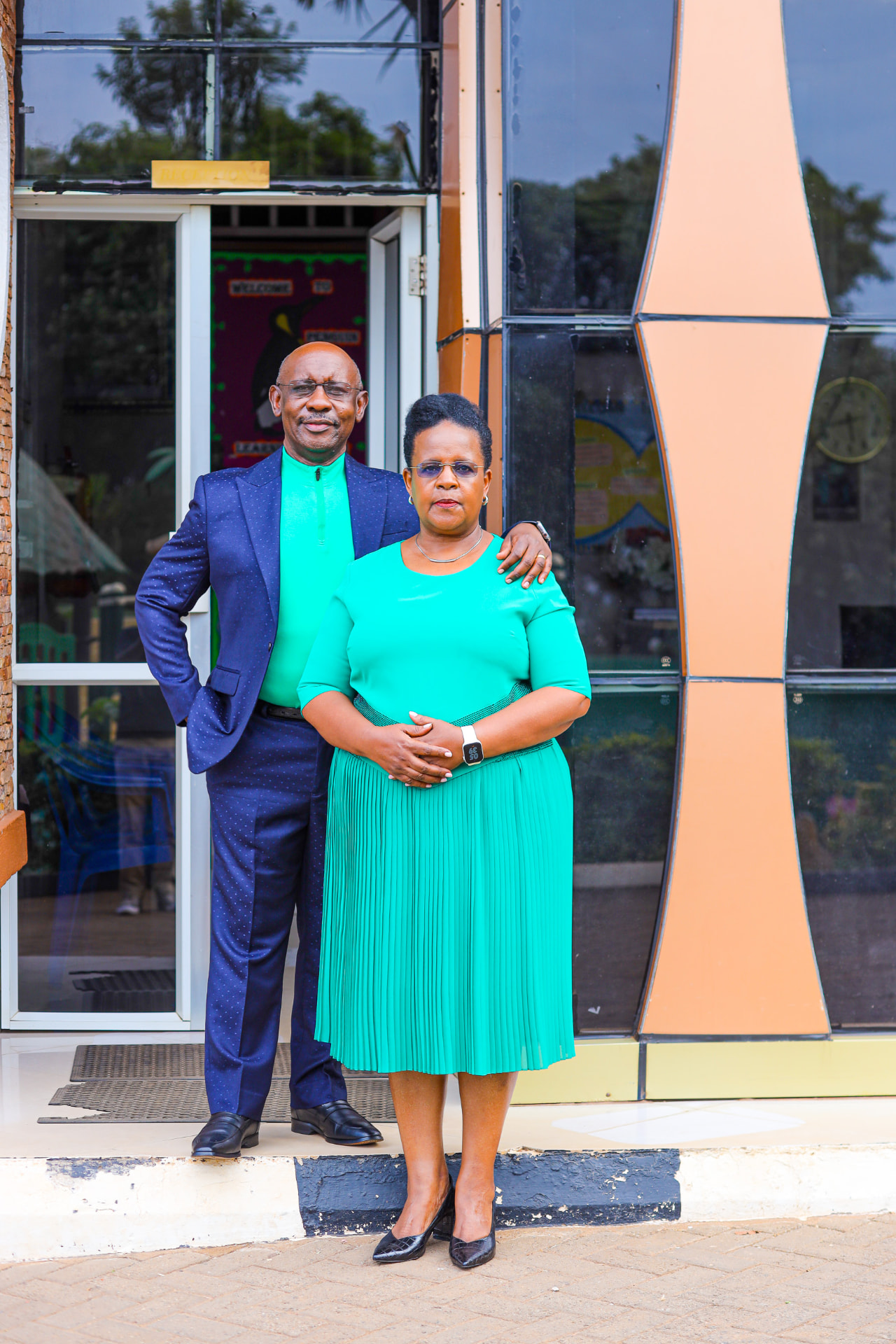 Dr Dick Sserunkuma and Stella Sserunkuuma